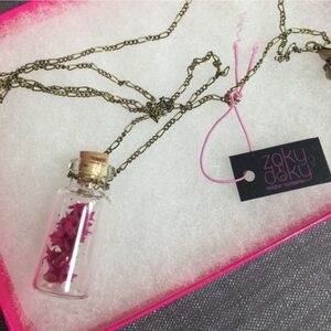 Wishing Jar Keepsake Pendant Necklace-Boutique
